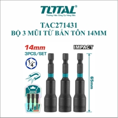 Bộ 3 Mũi Từ Bắn Tôn 14mm Total TAC271431