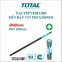 Mũi Bắt Vít PH1x200mm Total TACIM71PH1200
