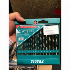 Bộ 19 mũi khoan kim loại HSS TOTAL TACSD0195 giá rẻ
