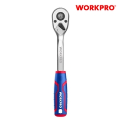 Tay vặn ốc tự động đảo chiều 1/2 inch cán nhựa, 72T Workpro - WP271012