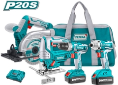 Bộ combo 4 máy dùng pin 20V TOTAL TCKLI2010