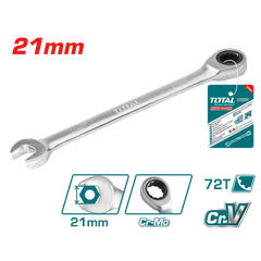 Cờ Lê Miệng Vòng 2 Chiều 21mm Total TCSPAR211