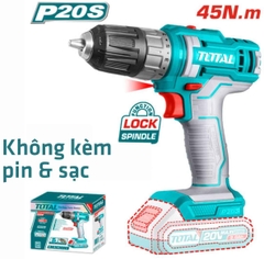 Máy Khoan Pin 20V (không Kèm Pin & Sạc) Total TDLI200515
