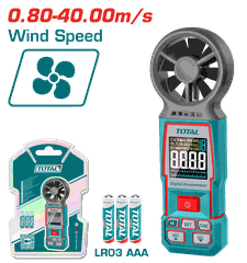 Máy đo tốc độ gió kỹ thuật số Total TETAN031