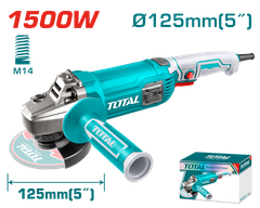 Máy mài góc 1500W Total TG11512536