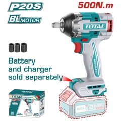 Máy Siết Buloong Không Chổi Than Dùng Pin 20V (Chưa Pin & Sạc) Total TIWLI20501