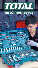 Bộ Dụng Cụ Sửa Chữa Xe Cầm Tay 156 Chi Tiết Total THKTHP21566