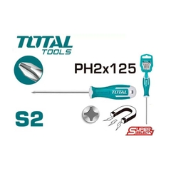 Tua vít chữ thập Total PH2 125mm THT26PH2125