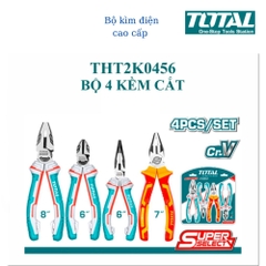 Bộ 4 Kềm Cắt TOTAL THT2K0456