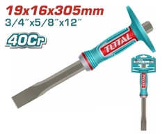 Đục sắt dẹp 19x16x305mm Total THT4531916