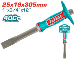 Đục sắt dẹp 19x16x305mm Total THT4532519