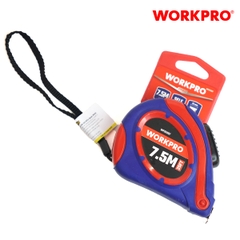 Thước cuộn thép tự khóa, kích thước 7.5Mx25mm Workpro - WP261007