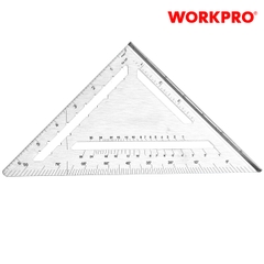 Thước đo góc vuông hình tam giác bằng nhôm, kích thước 180mm (7 inches) Workpro - WP264007