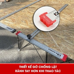 Thước xoay chữ T Kapro 317, bằng kim loại, chiều dài 90cm