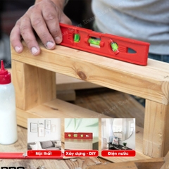 Thước thủy Kapro 229, bằng nhựa, chiều dài 23cm, có nam châm