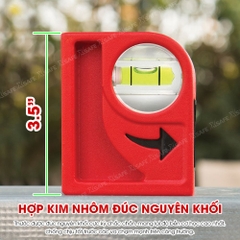 Thước thủy mini Kapro 846 cầm tay, bằng kim loại, thân đúc