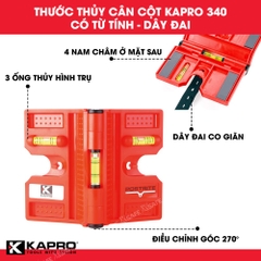 Thước Thủy Cột Gấp Kapro 340 Postrite®