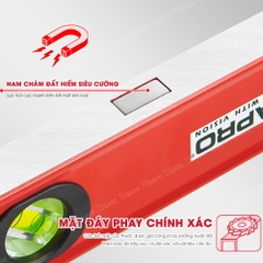 Thước thủy Kapro 770, bằng kim loại, chiều dài 30cm, có nam châm