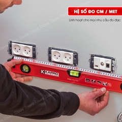 Thước thủy Kapro 770, bằng kim loại, chiều dài 30cm, có nam châm