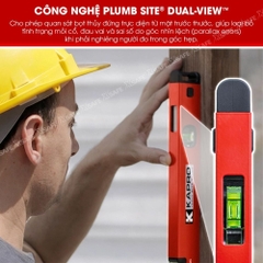 Thước thủy Kapro 789XL-42PM phóng đại, bằng kim loại, chiều dài 80cm