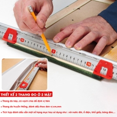 Thước nivo lấy dấu đa năng Kapro 313, bằng kim loại, chiều dài 30cm