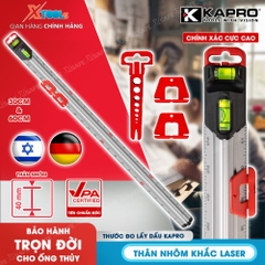 Thước nivo lấy dấu đa năng Kapro 313, bằng kim loại, chiều dài 30cm
