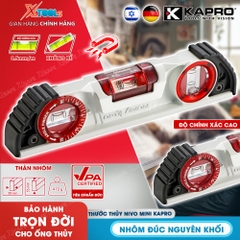 Thước Thủy Kapro 935 Nhôm Đúc Từ Tính Dài 25 Cm (10″)