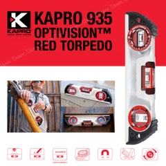 Thước Thủy Kapro 935 Nhôm Đúc Từ Tính Dài 25 Cm (10″)