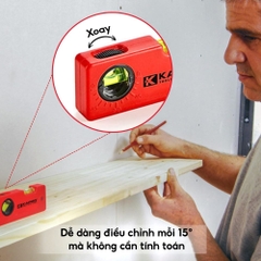 Thước Thủy Mini Kapro 245  Có Ống Đo Góc, Dài 10 Cm (4″)