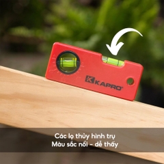 Thước Thủy Mini Kapro 245  Có Ống Đo Góc, Dài 10 Cm (4″)