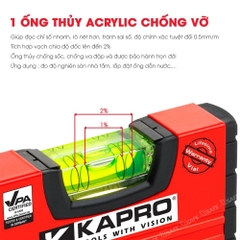 Thước Thủy Cầm Tay Kapro 246 Chiều Dài 10cm