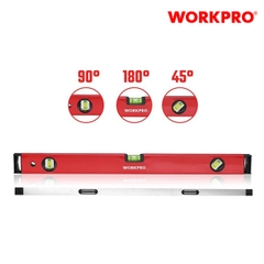 Thước thủy có từ tính, bằng nhôm, dạng hộp, kích thước 400mm Workpro - WP262010