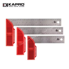 Thước ke góc vuông Kapro 309 cao cấp, bằng kim loại, chiều dài 20cm - 40cm
