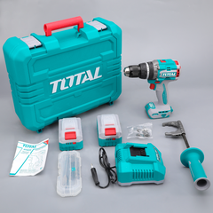 Máy Khoan Búa Không Chổi Than Dùng Pin 20V Total TIDLI201668