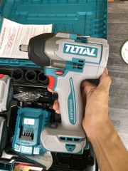 Máy Siết Bu Lông Không Chổi Than Dùng Pin Lithium-Ion 20V (2 Pin 4.0Ah & Sạc) Total TIWLI2085
