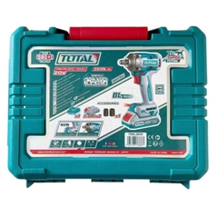Máy Vặn Buloong Không Chổi Than Dùng Pin Lithium 20V 350Nm (2 Pin 2.0Ah 1 Sạc) Total TIWLI2035