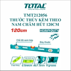 Thước Thủy Kèm Theo Nam Châm Hút 120cm Total TMT212056