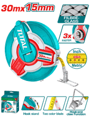 Thước dây sợi thủy tinh (20m) Total TMTF18306