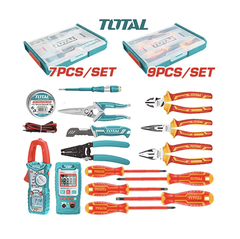 Bộ dụng cụ điện 16pcs Total TOS23063
