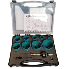 Bộ 13 mũi khoét lỗ kim loại TOTAL TACSH0131