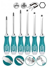 Bộ 6 tua vít đóng xuyên TOTAL THGSS2606