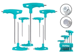 Bộ 8 chìa vặn lục giác tròn tay cầm T TOTAL THHW80826 chất lượng