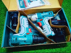 Bộ combo máy siết vít và máy khoan dùng pin 12V Total TKLI1201 uy tính