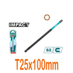 Mũi Bắt Vít T25x100mm Total TACIM71T25100