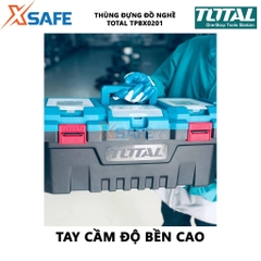 Thùng đựng đồ nghề 20 inch TOTAL TPBX0201 - Khóa nhựa