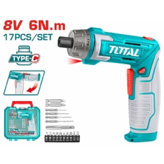 Máy Siết Vít Dùng Pin Lithium 8V (không Kèm Sạc) Total TSDLI08025