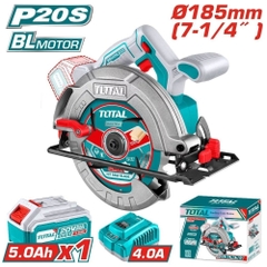 Máy cưa đĩa tròn không chổi than dùng pin 42V Total TSLI4218511