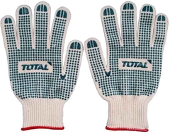 Găng Tay Dệt Kim & Có đốm Chấm Nhựa PVC Size XL Total TSP11102