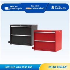 Tủ đồ nghề CSPS 9102 91cm đen/đỏ - 02 hộc kéo