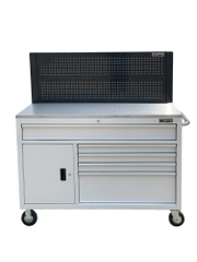 Tủ dụng cụ CSPS 132cm - 05 hộc kéo màu đen/trắng
